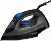 Bol.com Bomann DB 6003 CB Stoomstrijkijzer 1800W 150 ml Zwart/Blauw aanbieding