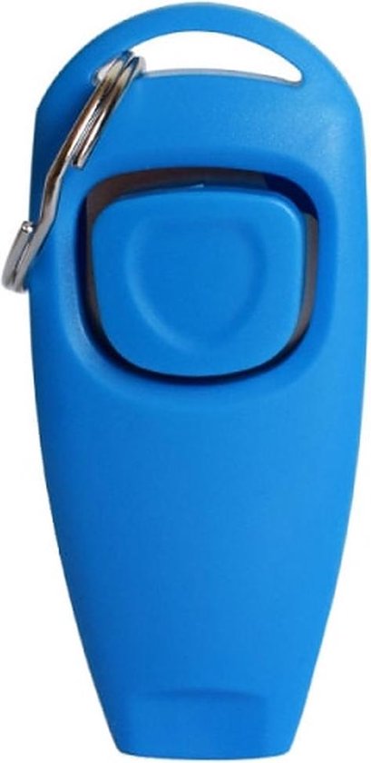 Hondenfluitje en clicker – Honden training - Puppy Training – hondentraining – Fluit - blauw