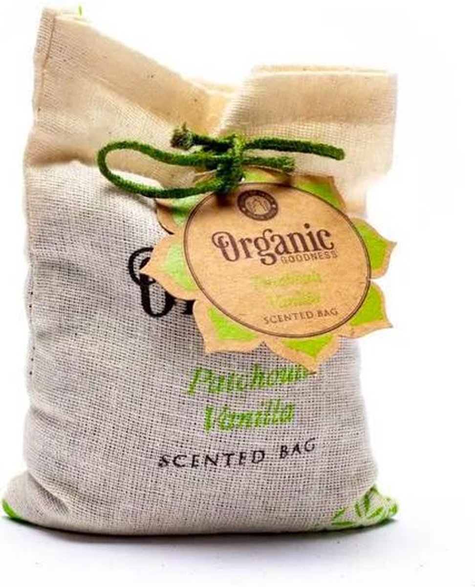 Organic Goodness Patchouli Vanille geurzakje (3 zakjes van 150gram)