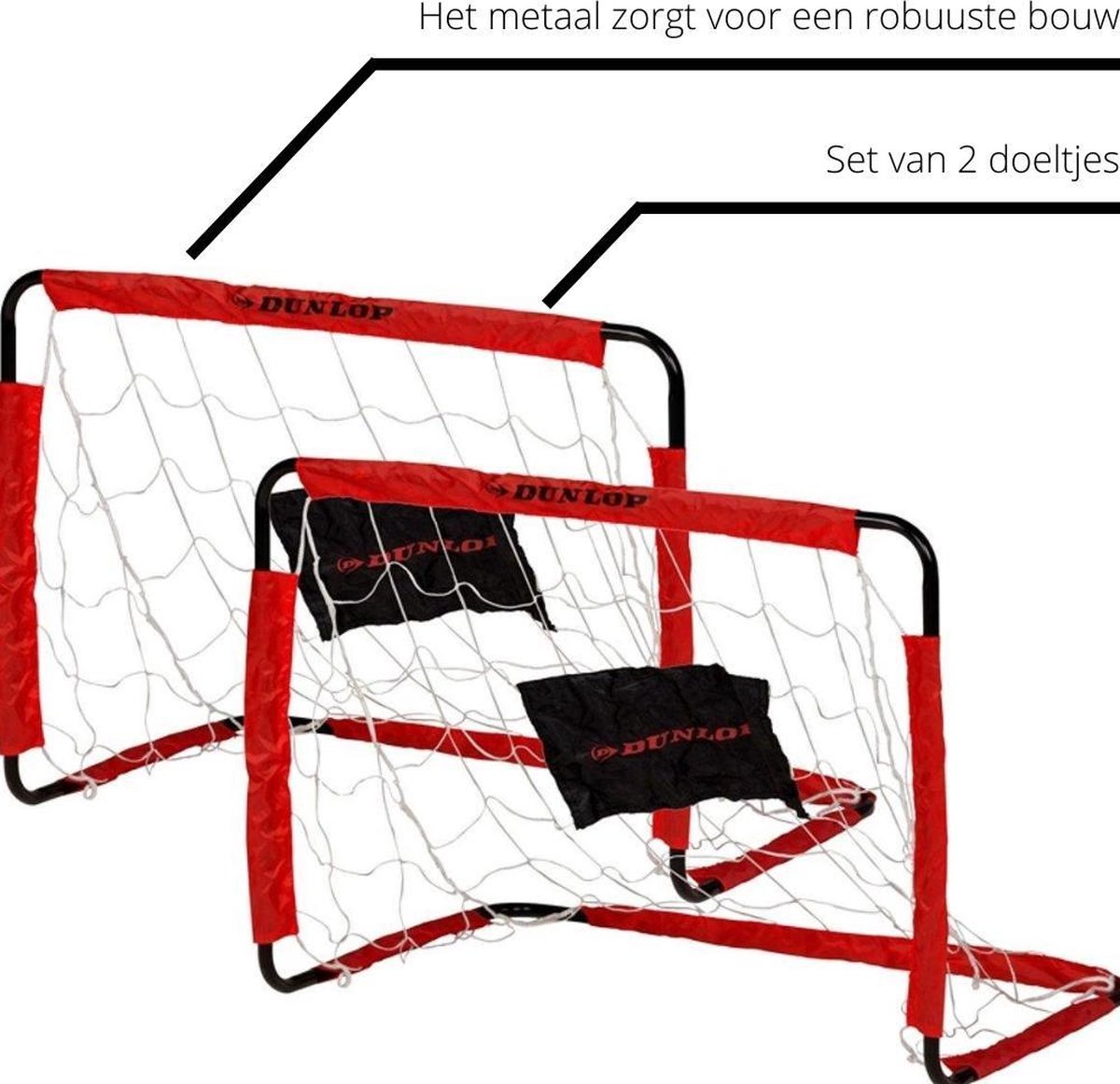 Dunlop Voetbaldoelen - Soccer Goal - 2 Stuks.. — afbeelding 2