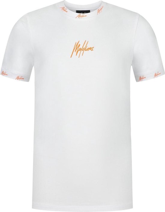 Malelions Junior T-shirt Gini - White 