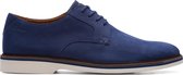 Clarks - Heren schoenen - Malwood Plain - G - Blauw - maat 9,5