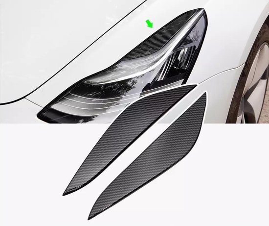 1 Paar Mini Koplamp Sierring, Auto Covers Omlijsting, Cover Strips 1 Paar Mini Koplamp Sierring, Auto Covers Omlijsting, Cover Strips