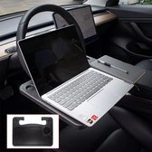 Tesla Model 3 Table de volant Table d'ordinateur portable Table à manger Accessoires de vêtements pour bébé' intérieur de voiture