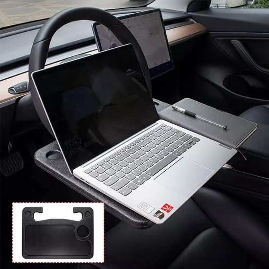 dividend Kalmte Wat Tesla Model 3 Stuur Tafel Laptop Tafel Eettafel Auto Interieur Accessoires  | bol.com