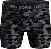 Bjorn Borg 1p SHORTS BB TONAL CAMO - Sportonderbroek performance - mannen - zwart - XXL