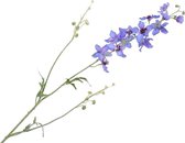 Silk-ka Kunstbloem-Zijden Bloem Delphinium Tak Blauw-Paars 101 cm Voordeelaanbod Per 2 Stuks