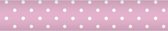 Wicotex Damast papier 1,18x10m roze met stip wit