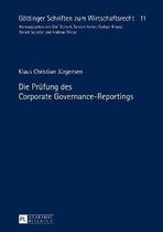 G�ttinger Schriften Zum Wirtschaftsrecht-Die Pruefung des Corporate Governance-Reportings