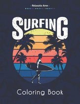 Surfing Coloring Book