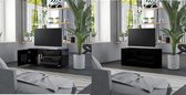 Tv meubilair - Spaanplaat - Hoogglans zwart - Kast - Designer - Meubel - Woonkamer - Slaapkamer - Nieuwste Collectie