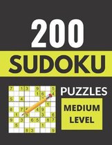 200 Sudoku Puzzles - Medium Level