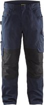 Blaklader Service Werkbroek met stretch 1495-1330 - Mannen - Dark Navy/Zwart - 48