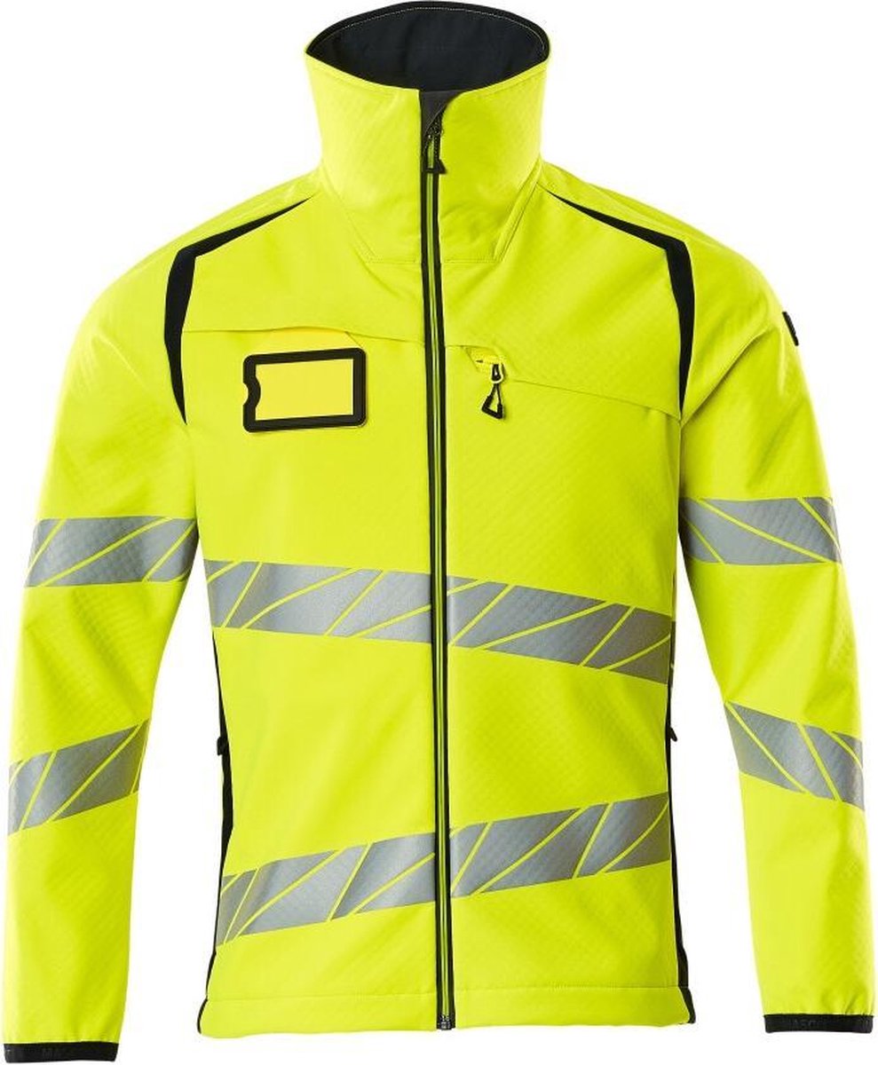 Mascot Accelerate Safe Softshell Jas 19002 - Mannen - Geel/Navy - L