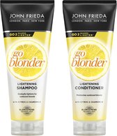 John Frieda Sheer Blonde Go Blonder Shampoo + Conditioner Pakket