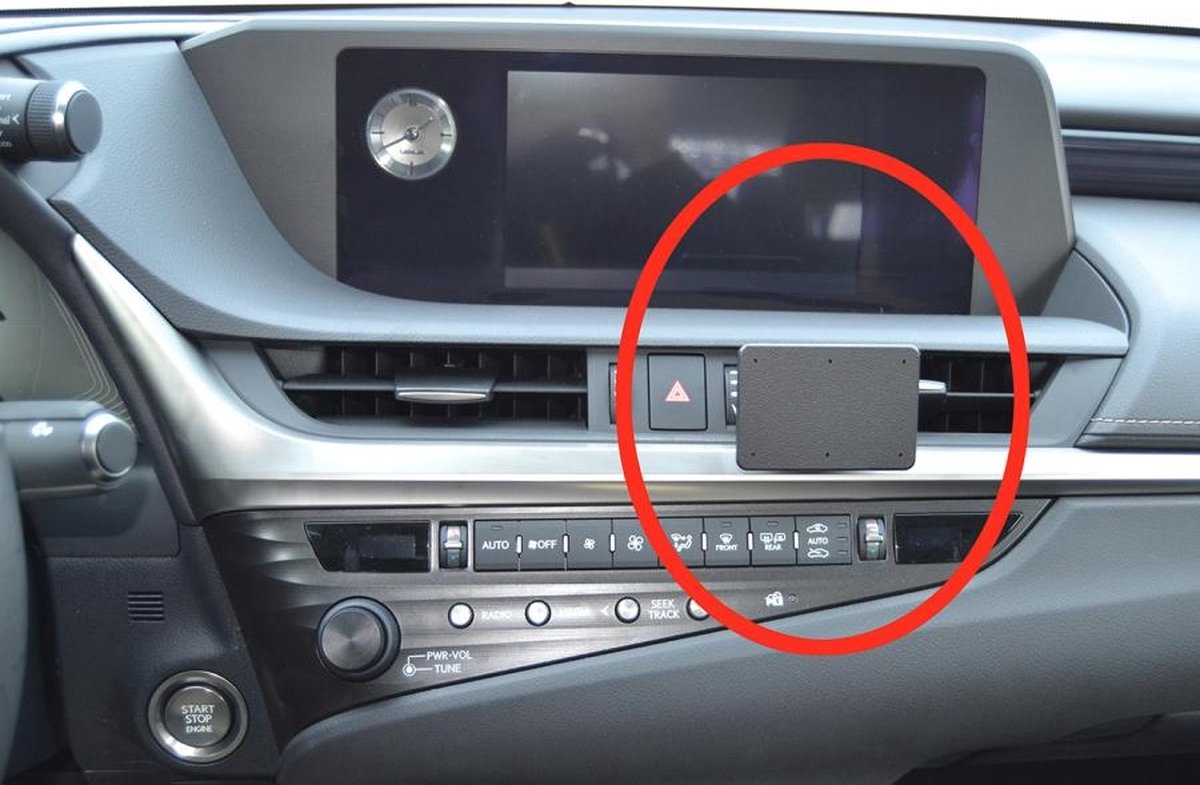 Brodit ProClip houder geschikt voor Lexus ES Serie 2019 - Center mount