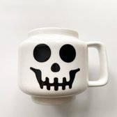 Minifigure Desgin mok Skull Keramiek
