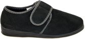 Padders -Heren -  zwart - pantoffels & slippers - maat 45