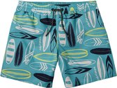 O'Neill PB Print Zwembroek - Jongens - licht blauw - navy - wit - groen