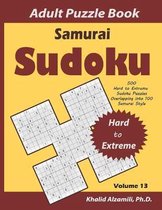 Logical Brain Games- Samurai Sudoku Adult Puzzle Book