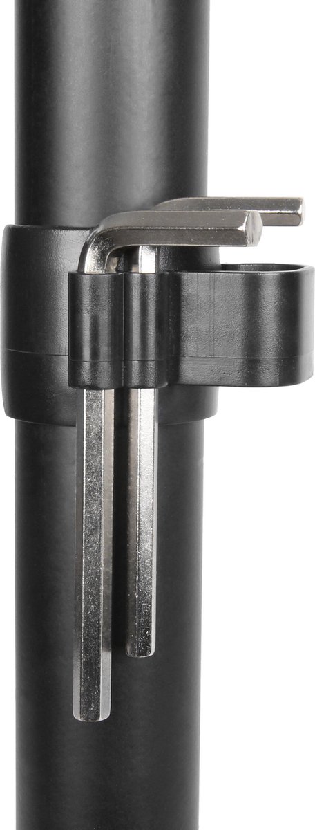 WALI Drievoudige arm voor schermen tot 27 inch, scharnierbeugel voor drie monitoren, volledig verstelbaar, horizontaal met kantelbare rotatie, VESA 75 en 100 mm, zwart (M003S