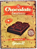 2D bord "The Chocolate Sweetness" 33x25cm