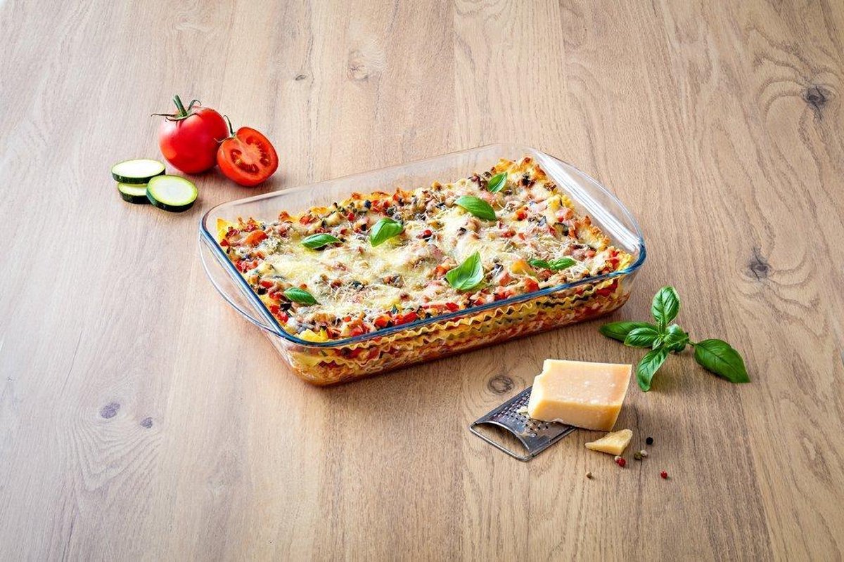 Pyrex - Essentials Lasagne Schaal 4,5 liter - Transparant — cadeau in Koken & Dineren - foto 8