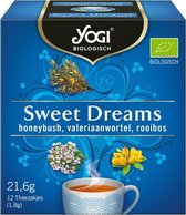 8x Yogi tea Sweet Dreams Biologisch 12 stuks - NL-BIO-01