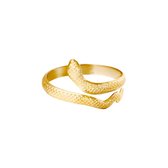Ring Shiny Serpent - Ring Goud - Yehwang Slang Snake