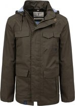 Groene (Olive) heren regenjas Grayson van Lighthouse XL