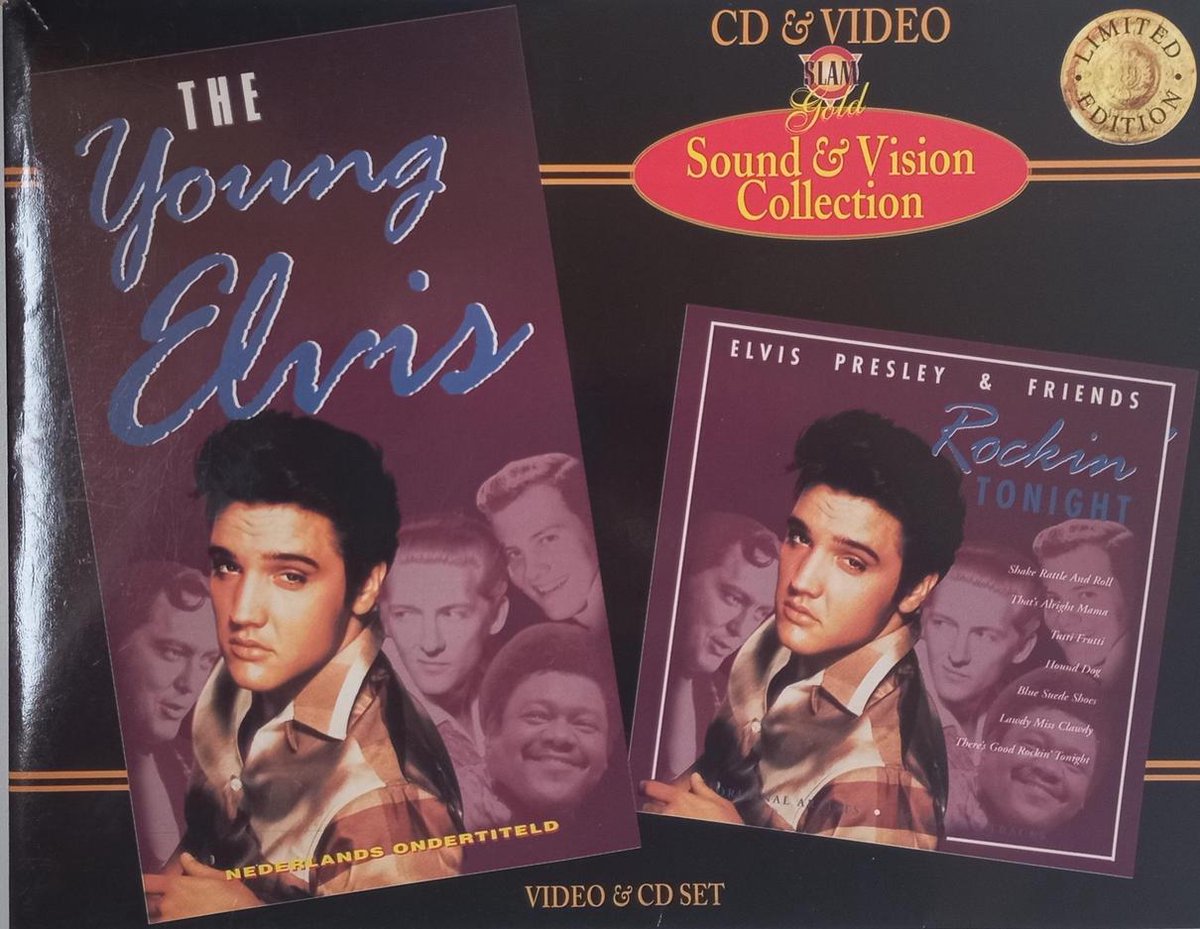 The Young Elvis CD & VHS Video set