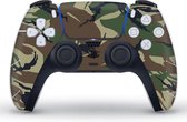 Playstation 5 Controller - Camo - Camouflage Leger - Decal - Sticker - Bescherming