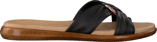 Omoda As06 Dames Slippers - Zwart - Maat 38 | bol.com