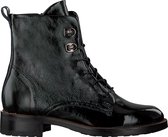 Omoda 57212 Veterboots - Laarzen Met Veters - Dames - Zwart - Maat 40