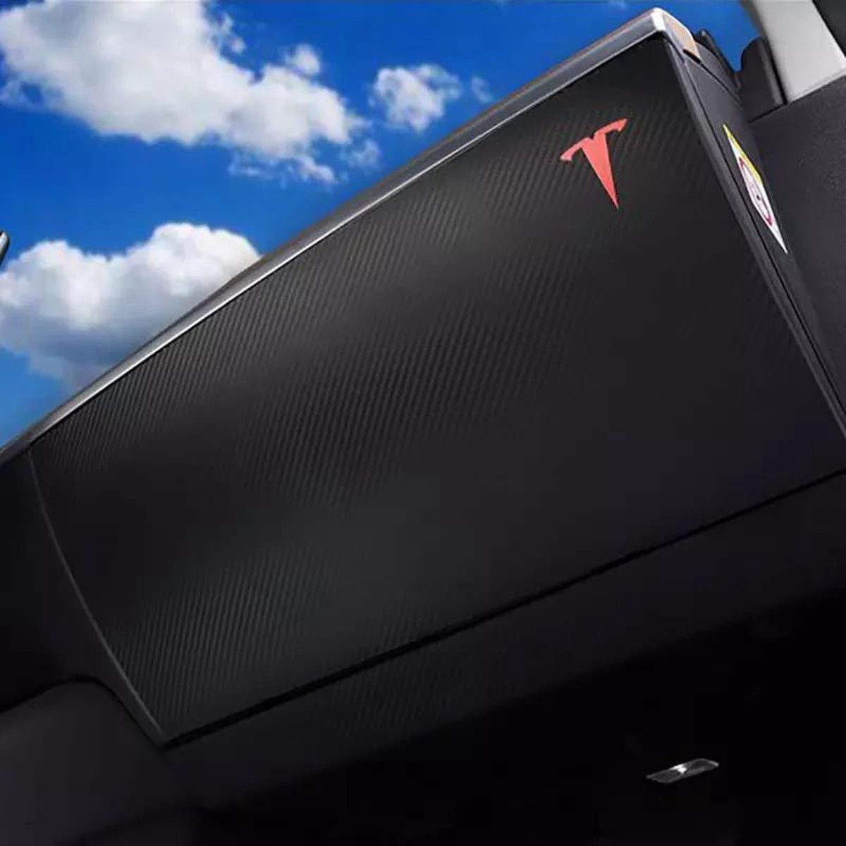 Tesla Model 3 Carbon Anti Kick Pad Bescherming Dashboard Antikras Auto Interieur Accessoires