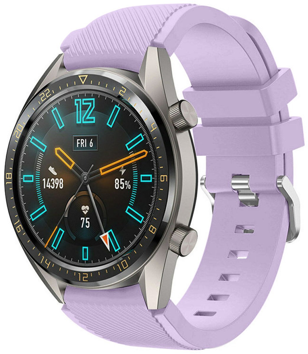Siliconen band – geschikt voor Huawei Watch GT (42mm) – lila