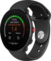 Geschikt voor Polar Vantage M sport band - zwart - 46mm