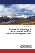 Surface Morphology & Structural studies on Materials by Implantation