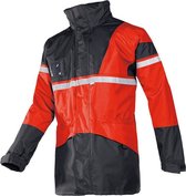 Sioen Cloverfield regenparka Rood/zwart Maat XXXL