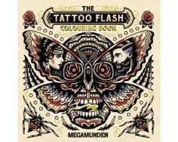 Tattoo Flash Colouring Book