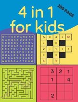 4 in 1 for Kids (200 Page)