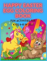 Happy Easter Egg Coloring Book