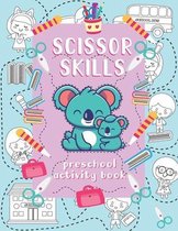 Scissor skills preschool activity book