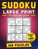 Sudoku Large Print 108 Puzzles Easy to Hard