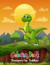 Coloring Book Dinosaurs For Toddlers