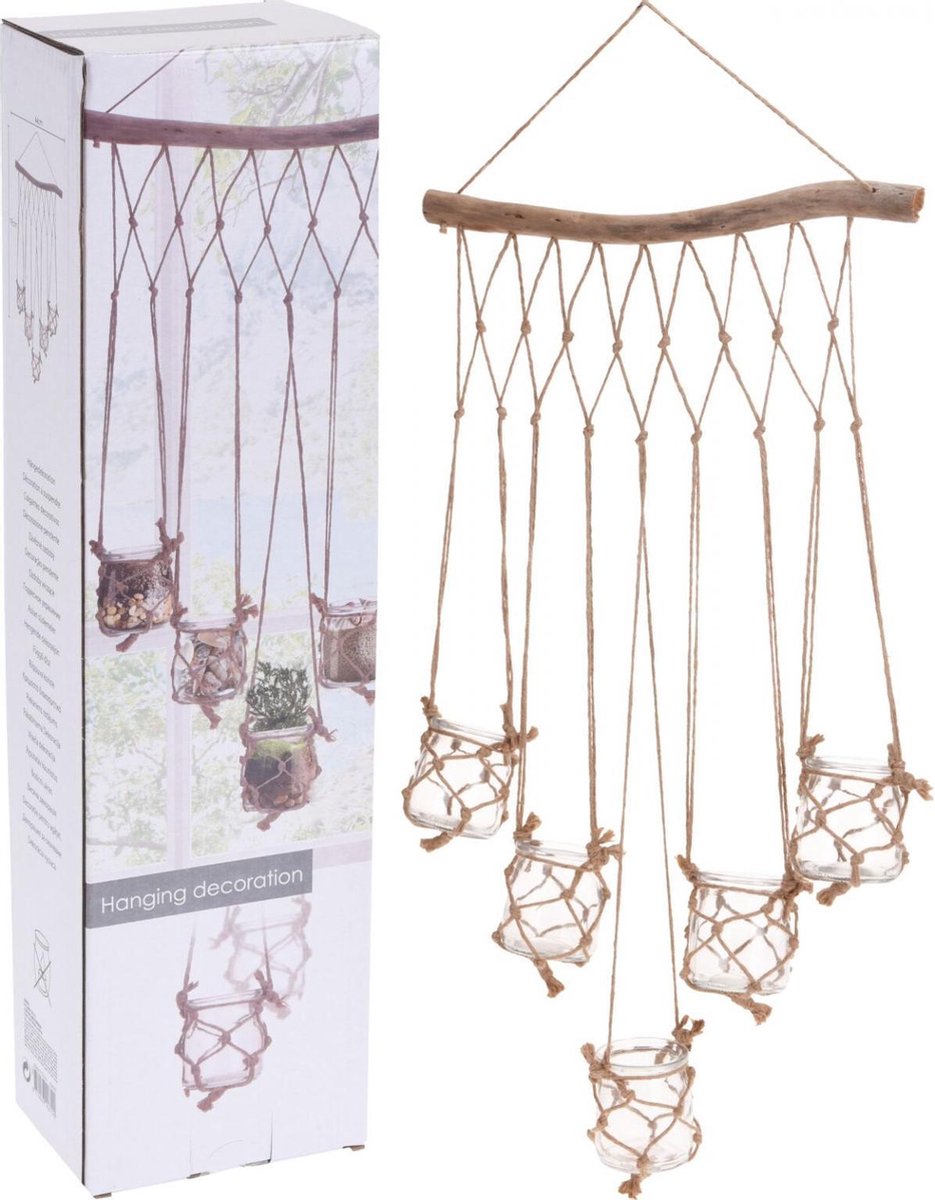 Decoratie hanger hout