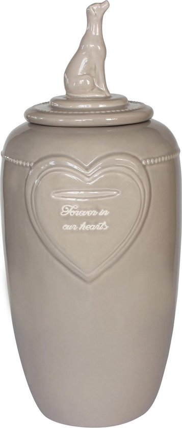 Happy-House Memory Collection Urn 14.5x14.5x32.7 cm 4.5 l Beige Large