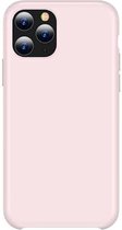 Voor iPhone 11 Pro TOTUDESIGN Vloeibare siliconen Dropproof Coverage Case (roze)