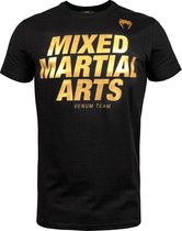 Venum Mixed Martial Arts MMA VT T Shirt Zwart Goud maat M