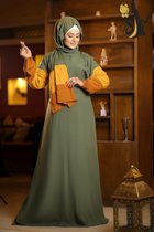 Gebedskleding- vrouwen jilbab - Prayer dress - Gebedsjurk met hoofddoek